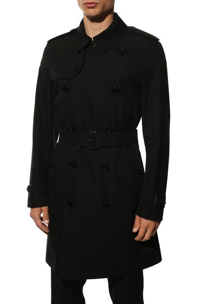 Хлопковый тренч BURBERRY, арт. 8045294, фото 3