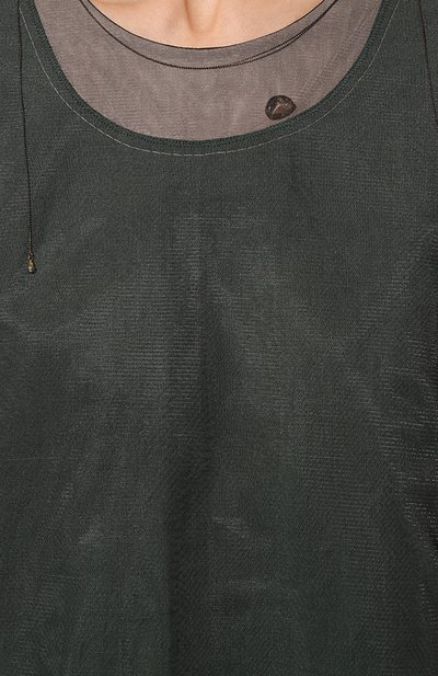Туника из хлопка и льна MIDGARD PARIS, арт. V3-TS1601-GN, фото 5