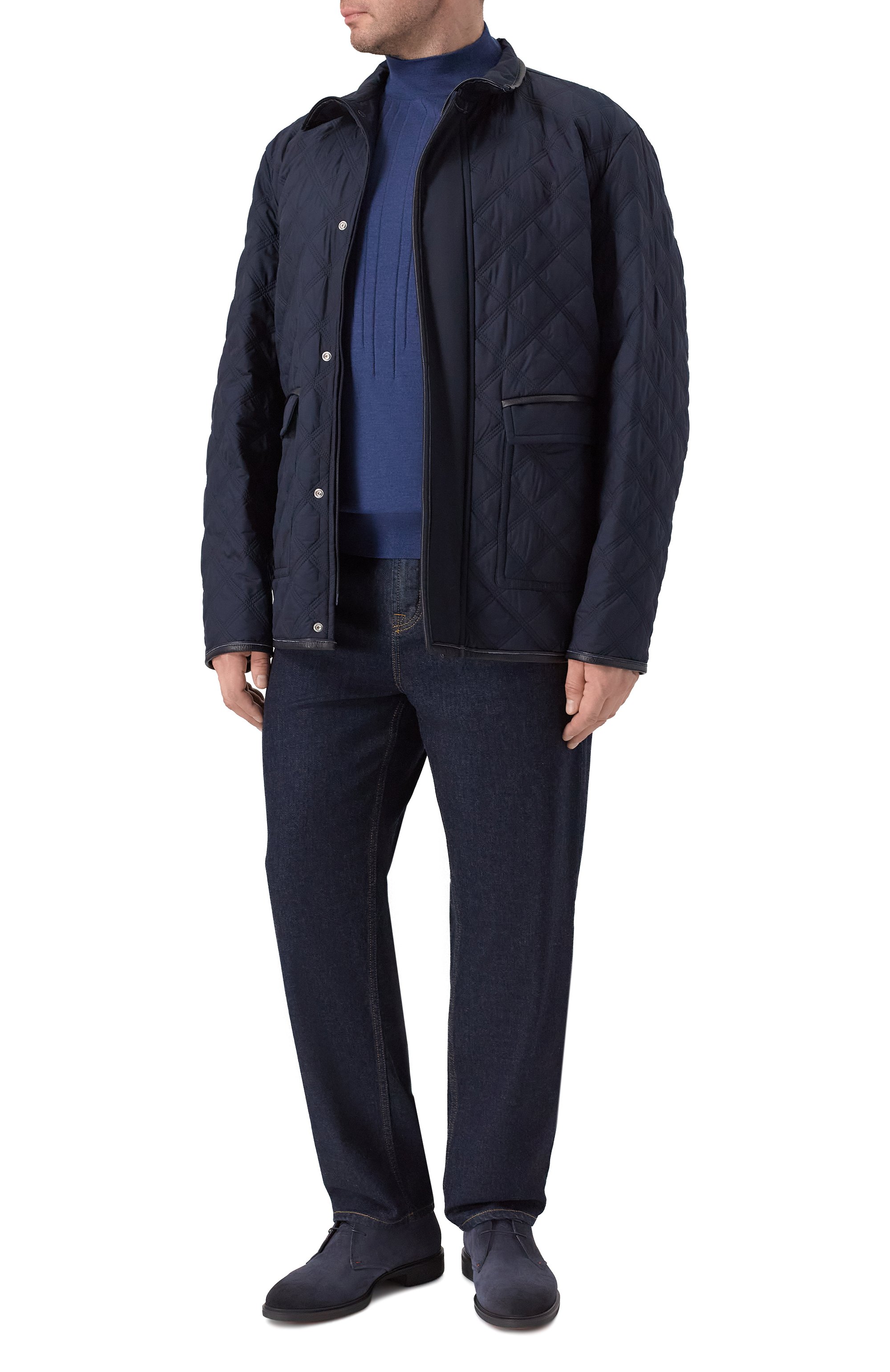 Водолазка из шерсти и шелка ZILLI, арт. KMN001M0230VZRD00_001, фото 2