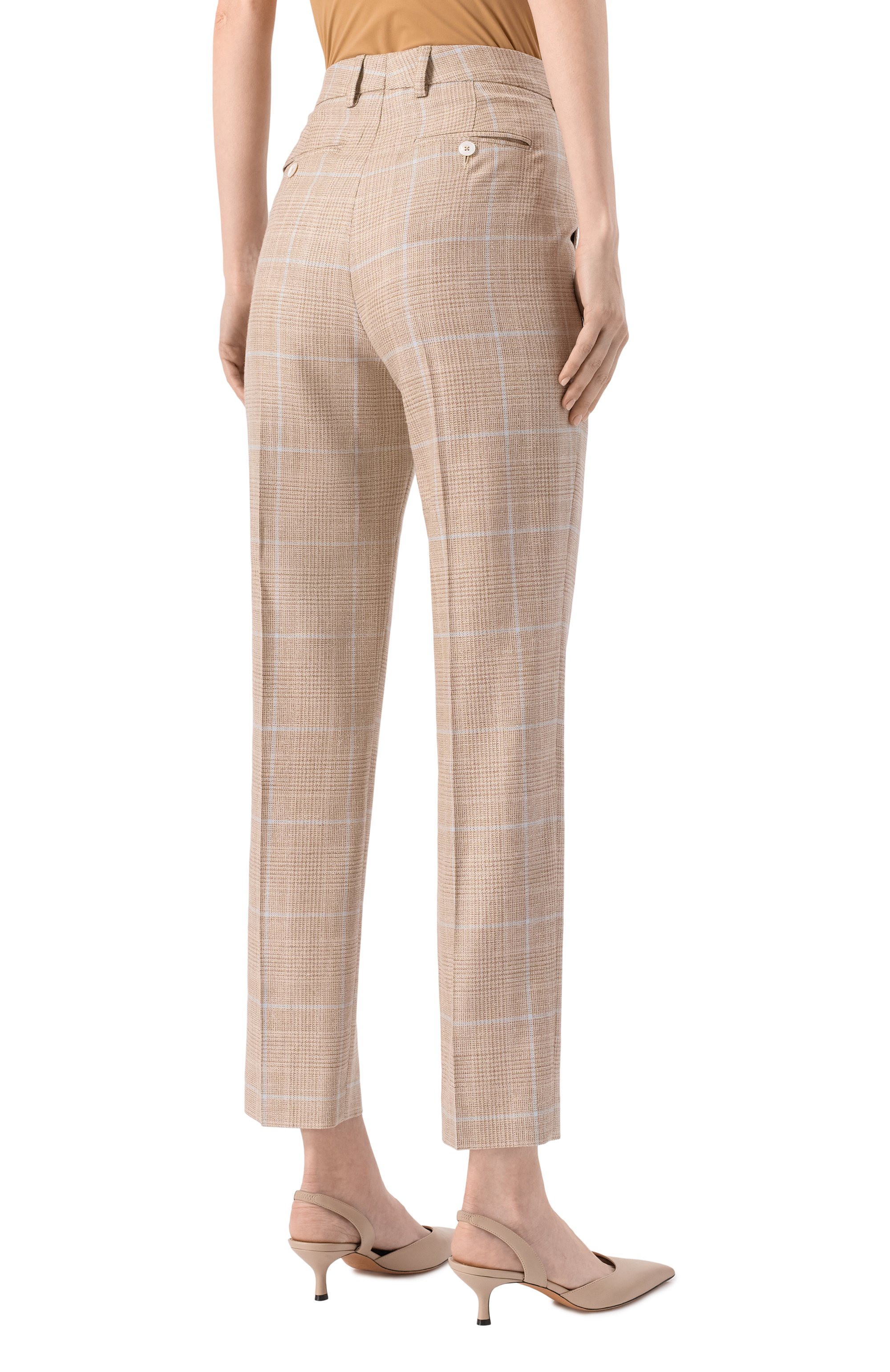 Брюки из кашемира и шерсти KITON, арт. D48125K0610E80, фото 4