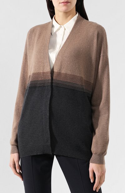 Кашемировый кардиган с декоративной отделкой BRUNELLO CUCINELLI, арт. M12149106, фото 3