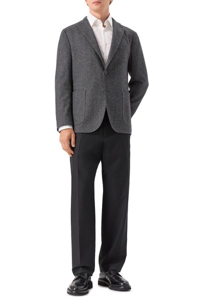 Пиджак из шерсти и шелка BOGLIOLI, арт. N1302E/FB4106, фото 2