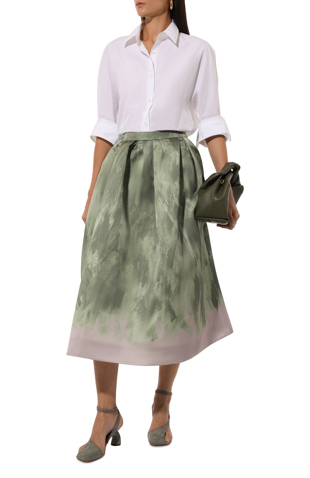 Замшевые босоножки DRIES VAN NOTEN, арт. WS242-1304-H75/153, фото 2