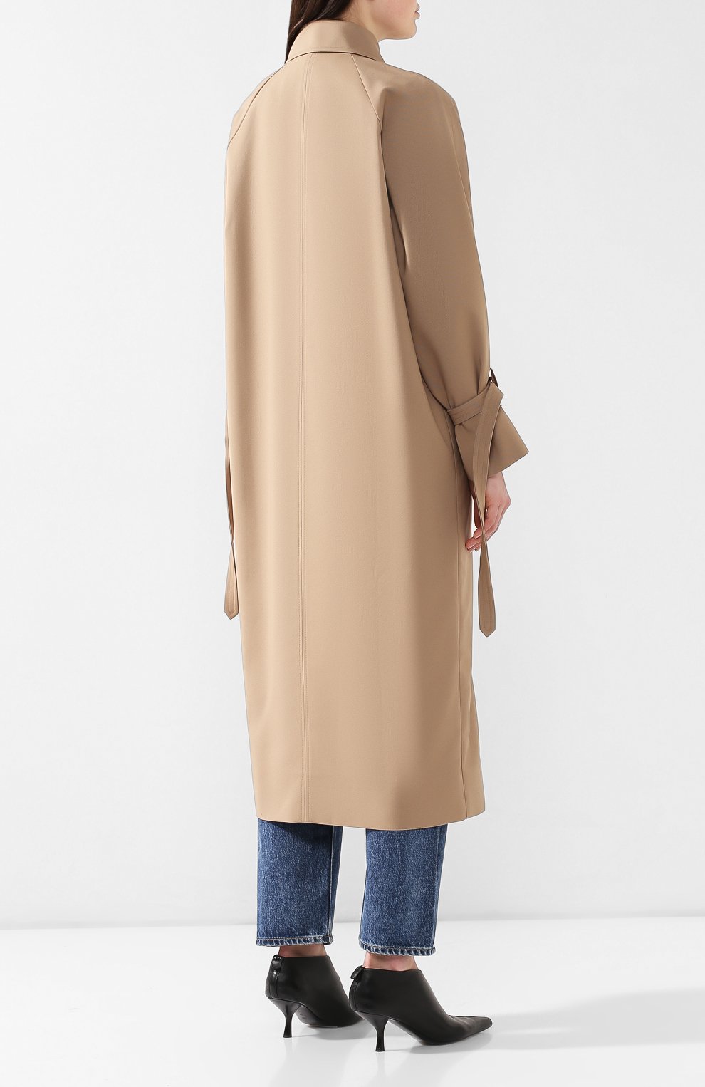 Хлопковое пальто TOTEME, арт. PISA XXS 1801-1910, фото 4