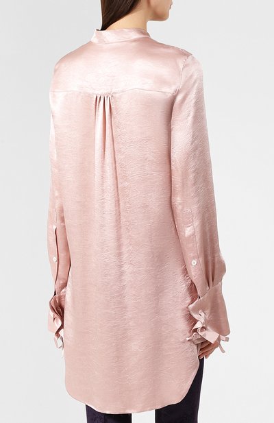 Блузка ANN DEMEULEMEESTER розового цвета по цене 72250 руб., арт. 1901-2004-P-161-030, фото 4 Блузка ANN DEMEULEMEESTER, арт. 1901-2004-P-161-030, фото 4