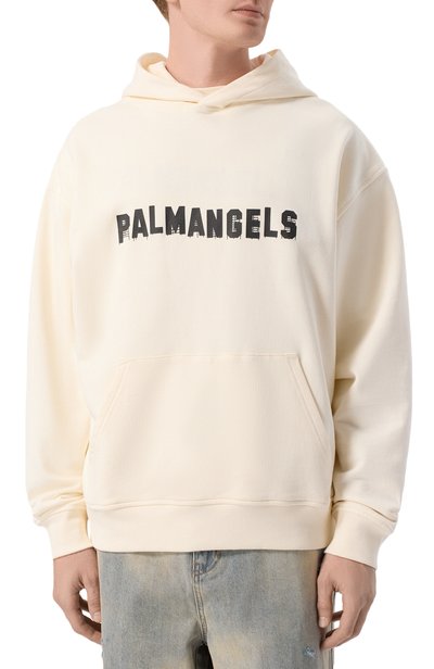 Хлопковое худи PALM ANGELS, арт. PAMBB003FL007, фото 3