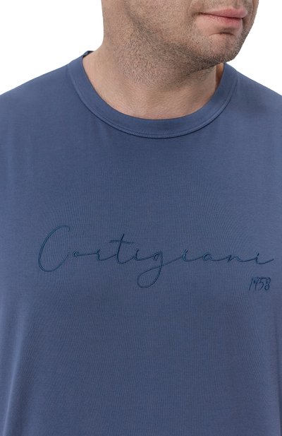 Хлопковая футболка CORTIGIANI, арт. 4AJ601, фото 5