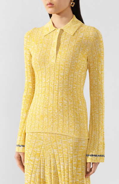 Поло из смеси вискозы и хлопка JOSEPH, арт. JF004603, фото 3