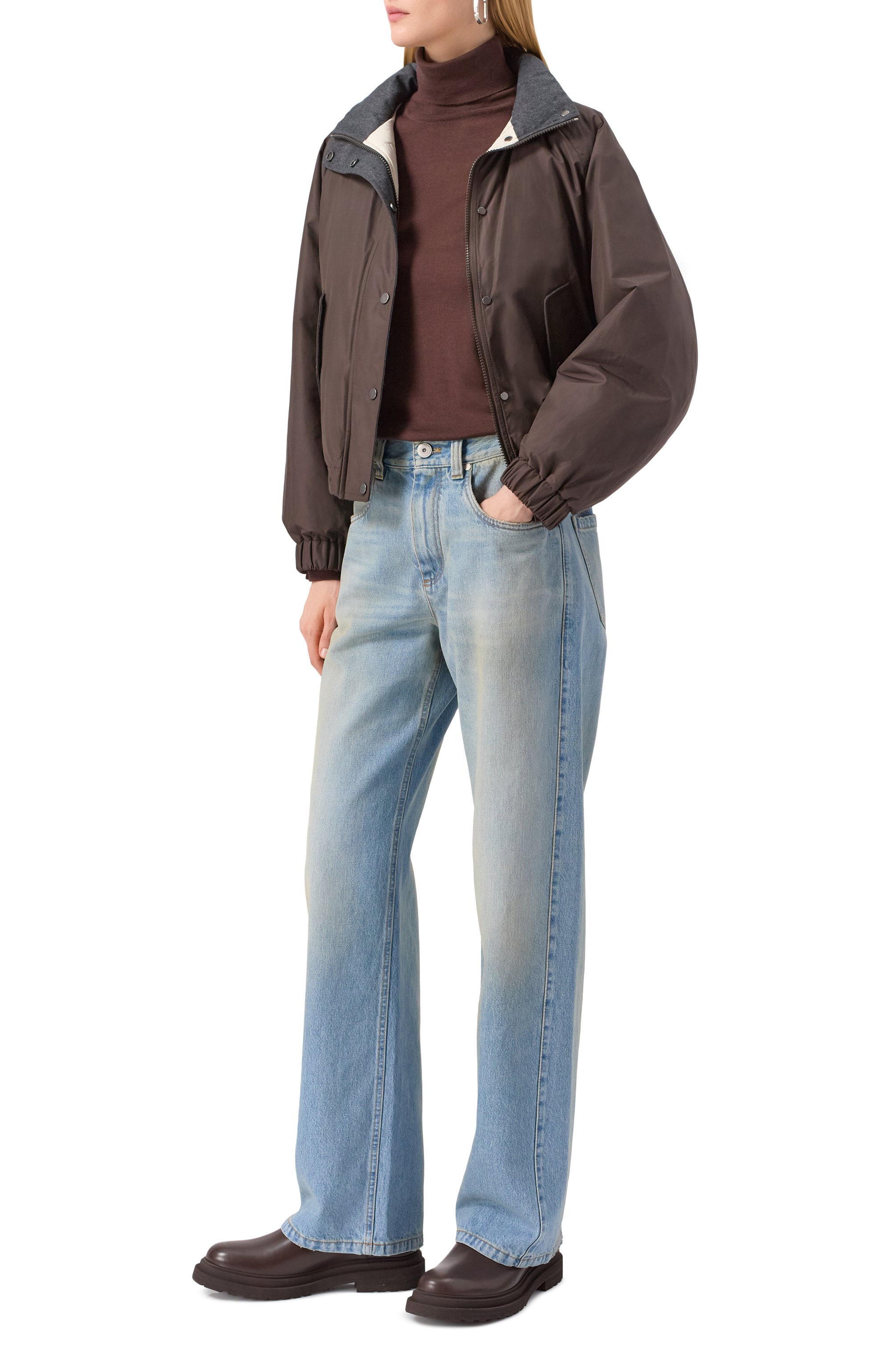 Кожаные челси BRUNELLO CUCINELLI, арт. MZ0LG3035P, фото 2