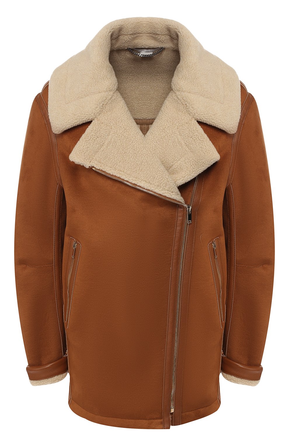 Дубленка с косой молнией STELLA MCCARTNEY, арт. 543872/SJB34, фото 1