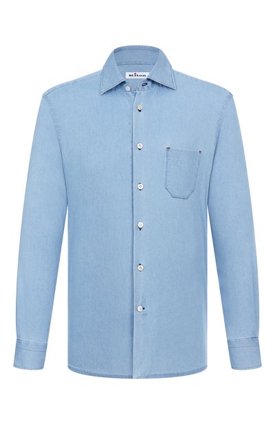 Мужская джинсовая рубашка KITON, арт. UMCNERH0922703