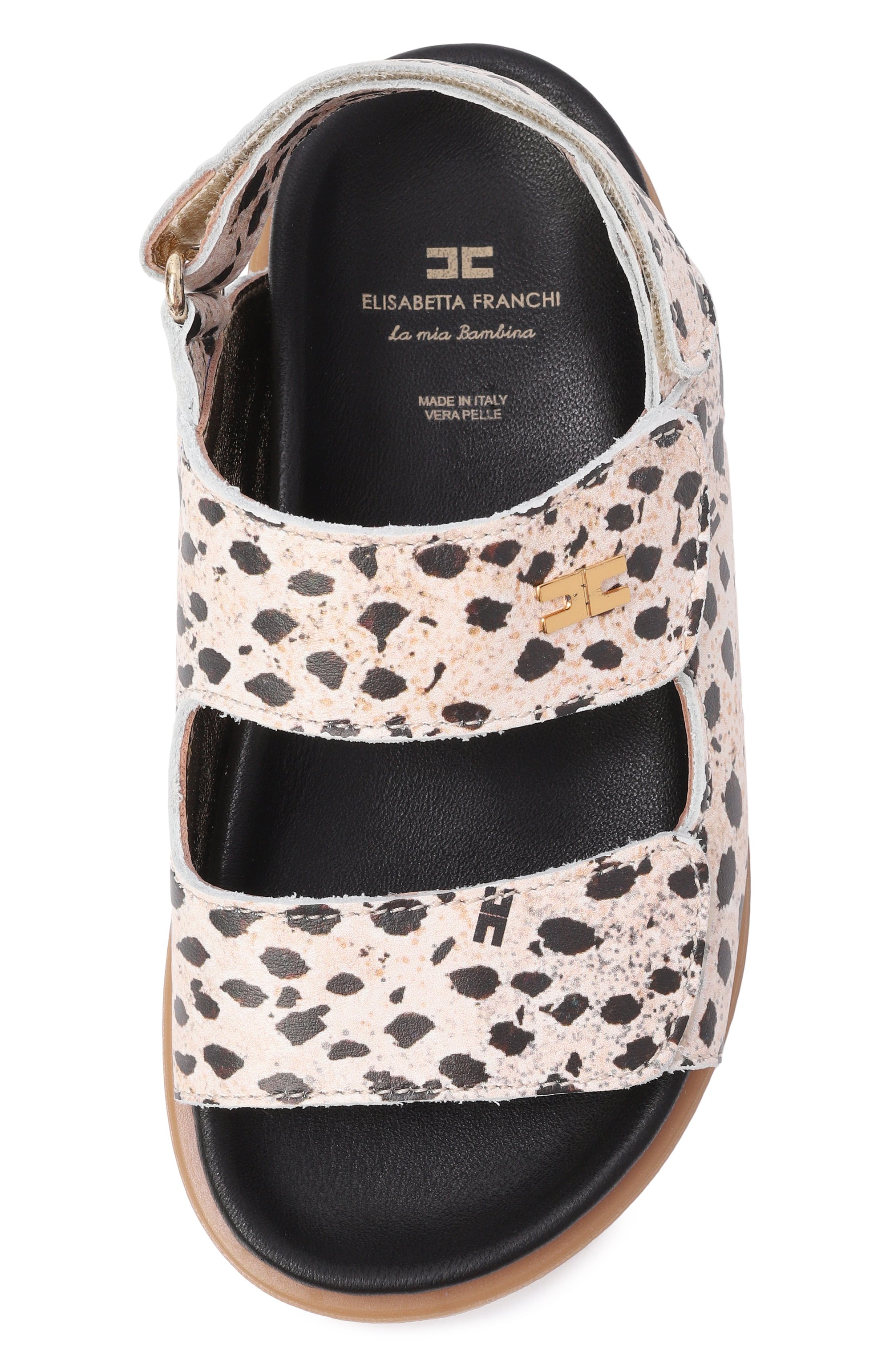 Кожаные сандалии ELISABETTA FRANCHI LA MIA BAMBINA, арт. F1A2-E0555-1926, фото 4