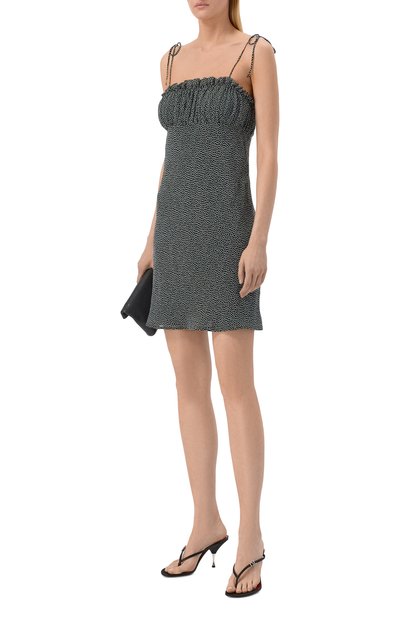 Атласные мюли jerry 80 SAINT LAURENT, арт. 869704/9QNA0, фото 3