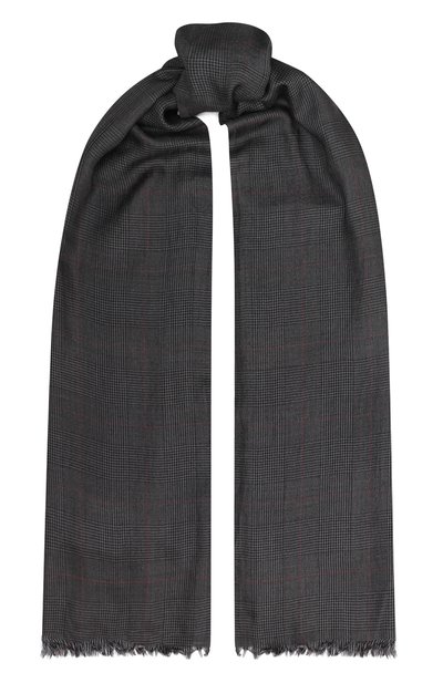 Мужской шарф из кашемира и шелка COLOMBO, арт. S200/75X200/5005-EE12