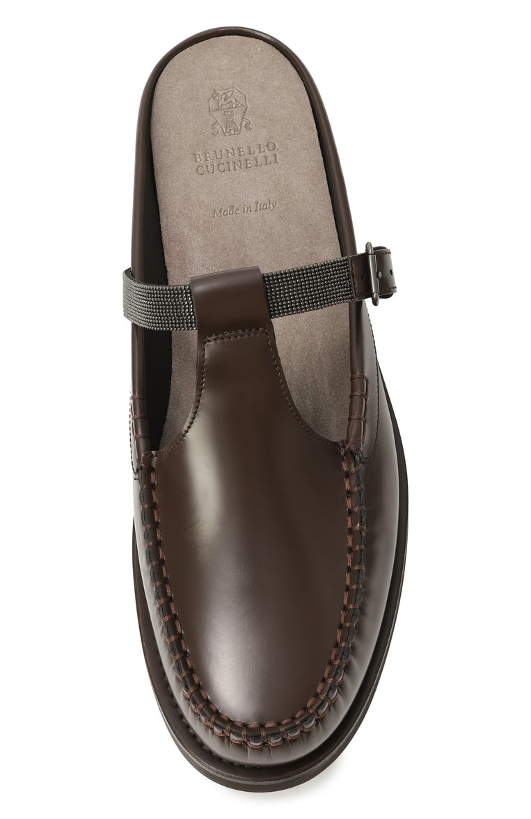 Кожаные лоферы BRUNELLO CUCINELLI, арт. MZVNG2868, фото 1