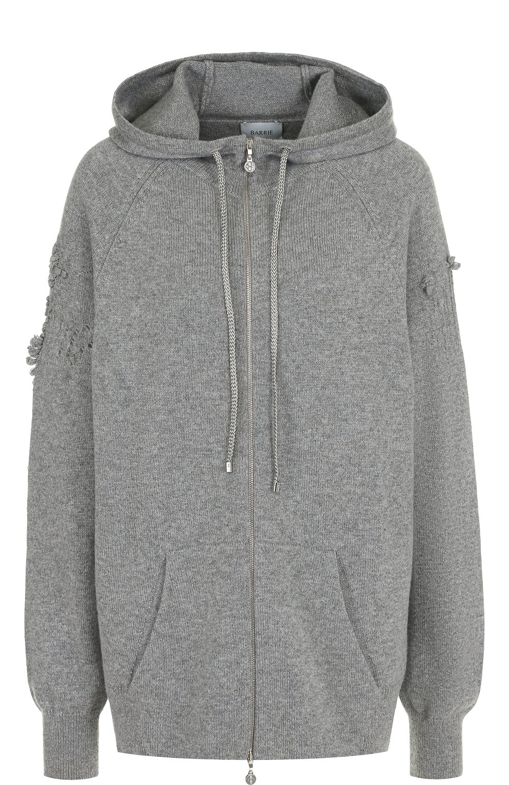 Кашемировый кардиган на молнии с капюшоном BARRIE, арт. W17C55275, фото 1