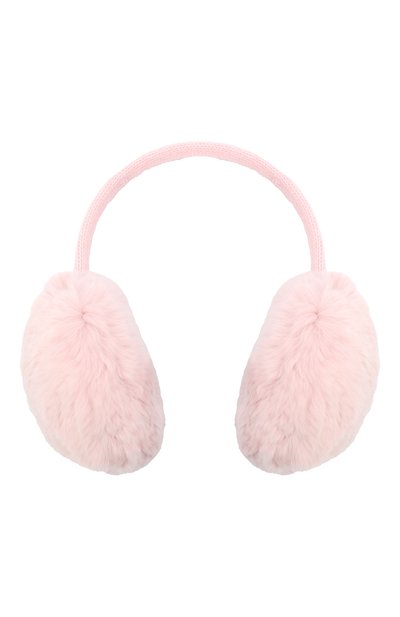 Шерстяные наушники с меховой отделкой YVES SALOMON ENFANT, арт. 20WEA310XXREXW, фото 1