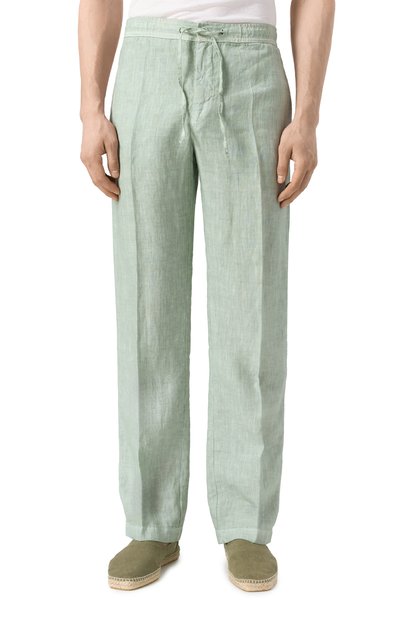 Льняные брюки 120% LINO, арт. 32ALIM29PT/0253/S00, фото 3