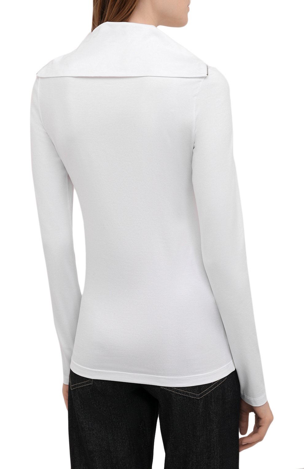 Хлопковый лонгслив JIL SANDER, арт. JPPT705503-WT257108, фото 4