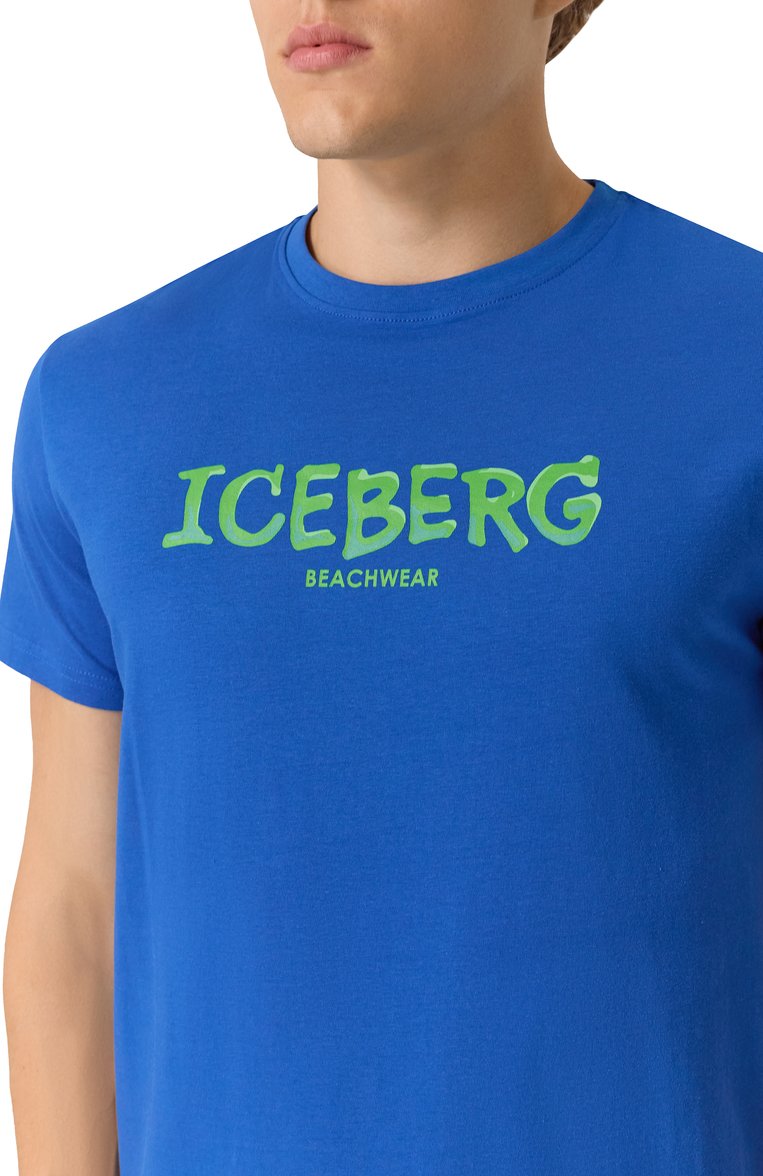 Хлопковая футболка ICEBERG, арт. ICE25MTS01, фото 1