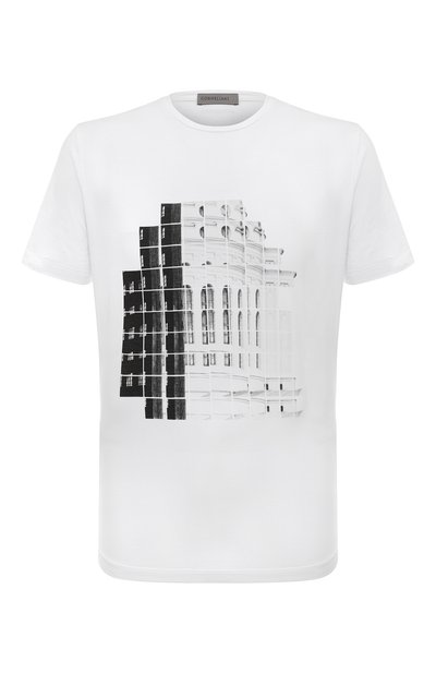 Хлопковая футболка CORNELIANI, арт. 91G577-3125059, фото 1