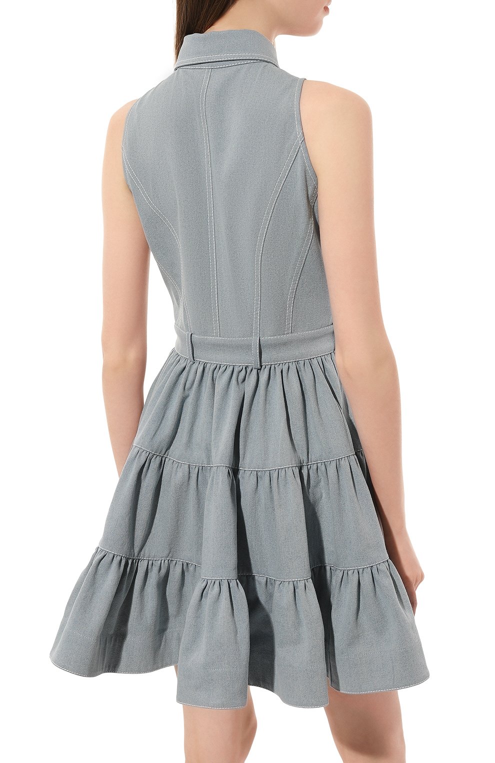 Джинсовое платье YANA DRESS синего цвета по цене 159000 руб., арт. 1-23/5-868-2558/2, фото 4 Джинсовое платье YANA DRESS, арт. 1-23/5-868-2558/2, фото 4