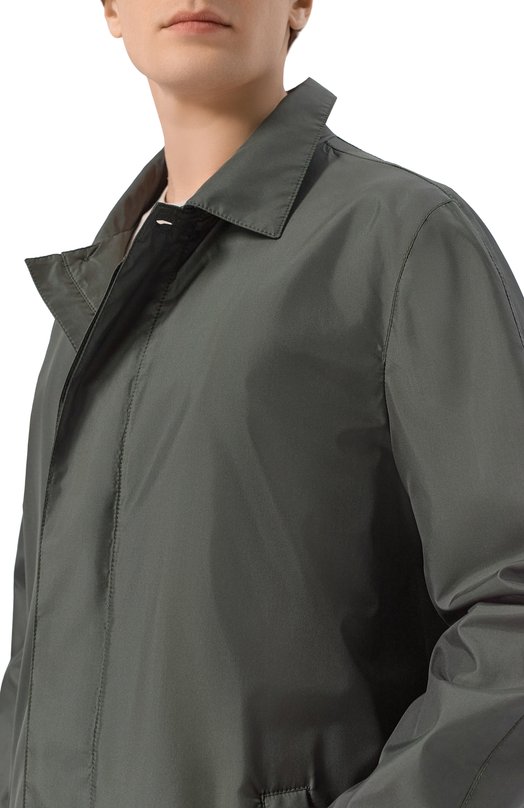 Шелковый плащ MVST M26.CSM.0401 Зелёный  M26.CSM.0401 Фото 5