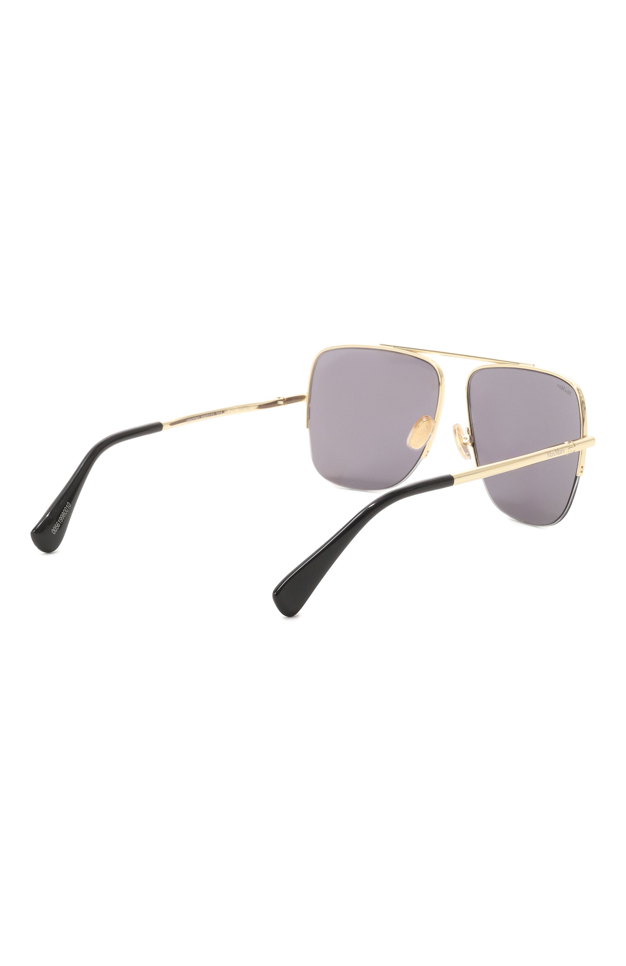 Солнцезащитные очки MAX MARA черного цвета по цене 24300 руб., арт. MM0121 30A, фото 3 Солнцезащитные очки MAX MARA, арт. MM0121 30A, фото 3
