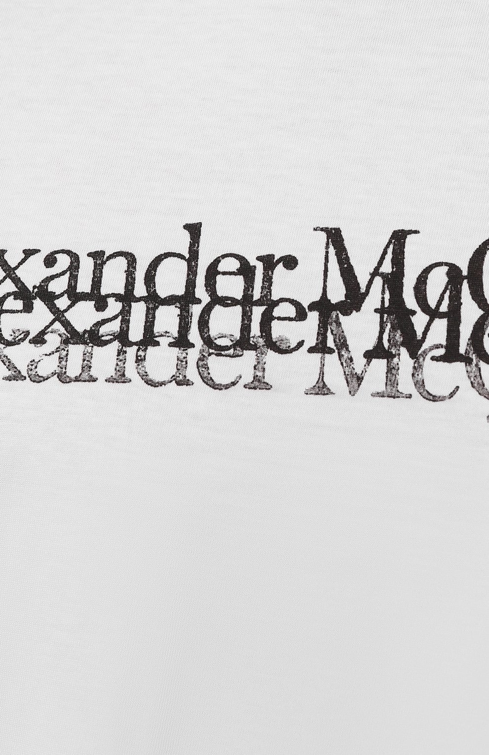 Хлопковая футболка ALEXANDER MCQUEEN, арт. 727277 QUZ17, фото 5