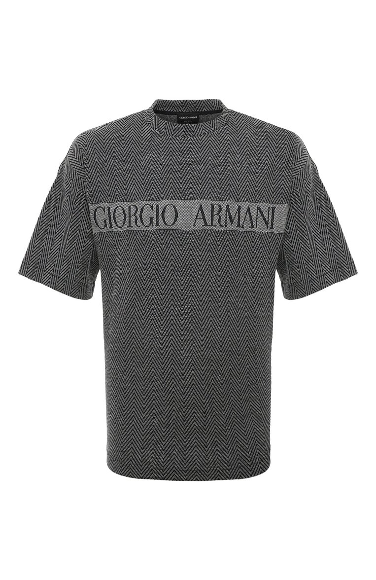 Хлопковая футболка GIORGIO ARMANI, арт. 3RST7G/SJM8Z, фото 1