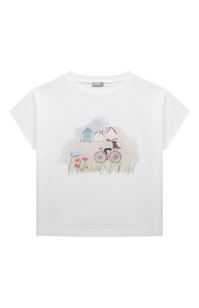 Хлопковая футболка IL GUFO, арт. P23TS385MF001/10A-14A, фото 1