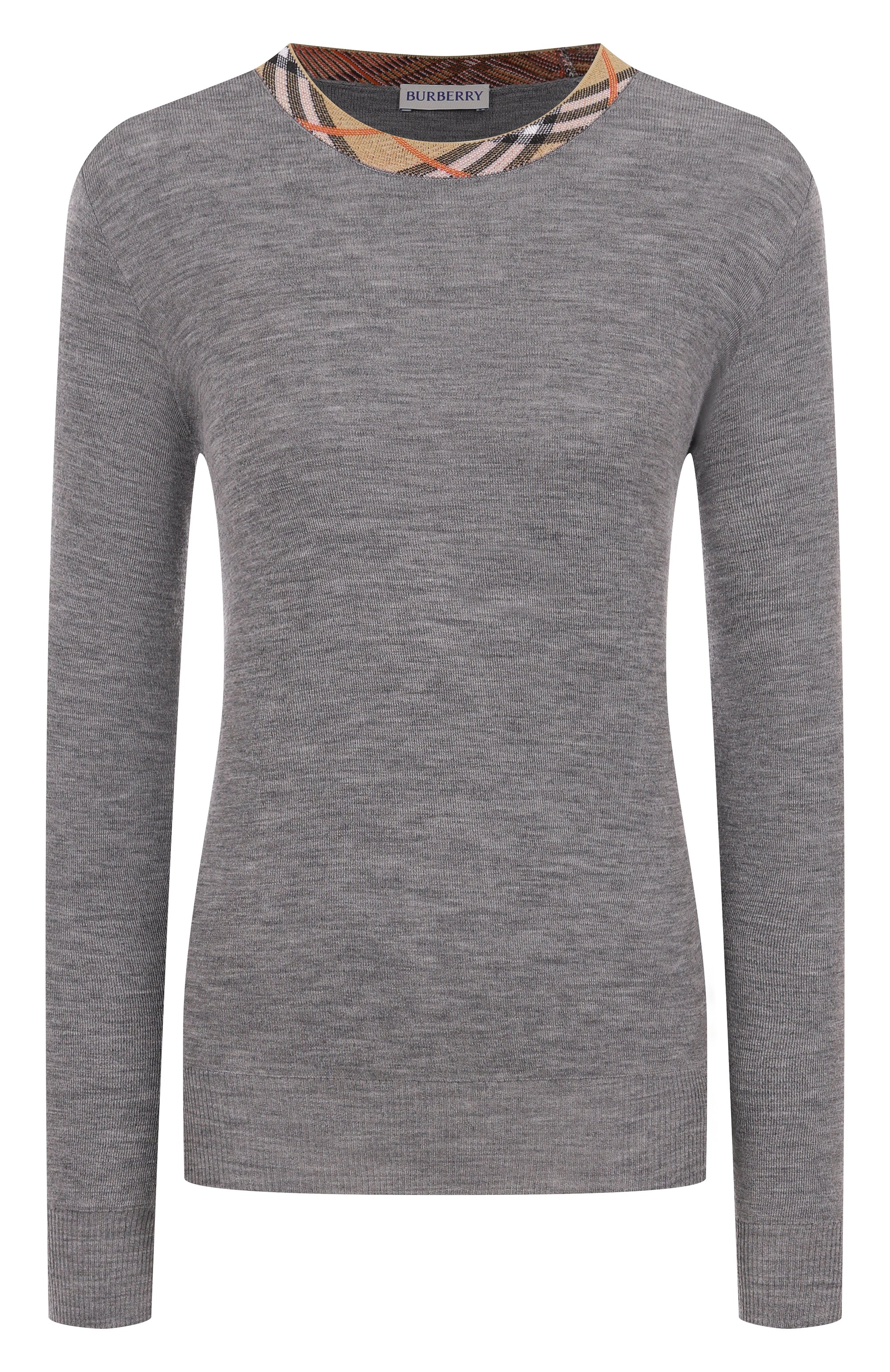 Шерстяной пуловер BURBERRY, арт. 8112171, фото 1
