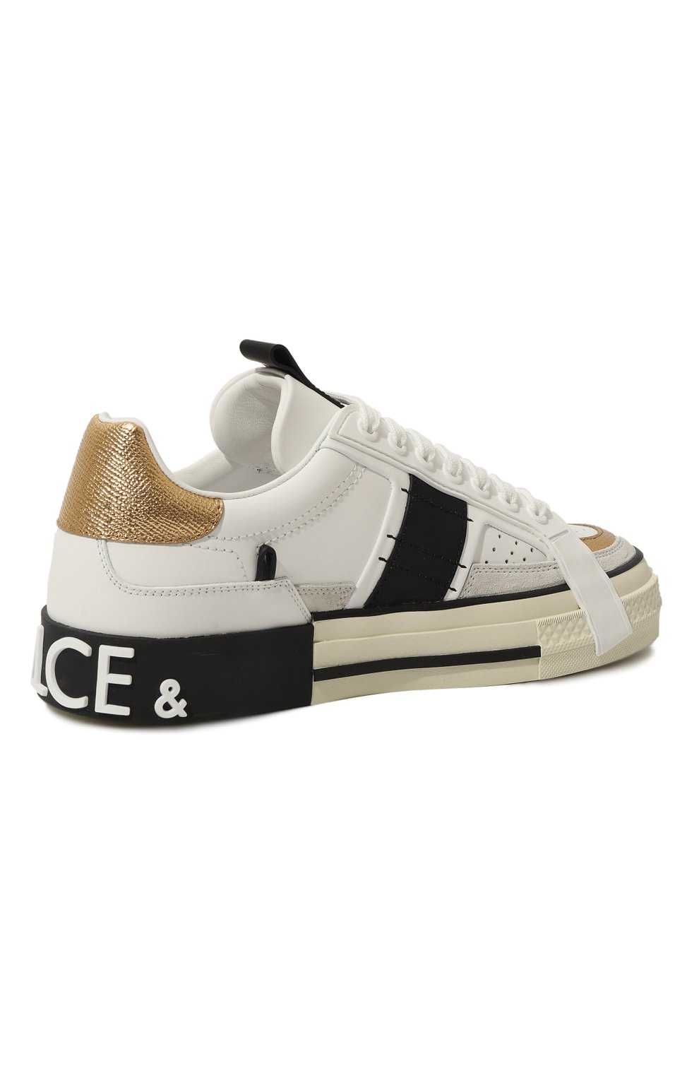 Кожаные кеды custom 2.zero DOLCE & GABBANA, арт. CK1863/A0222, фото 5