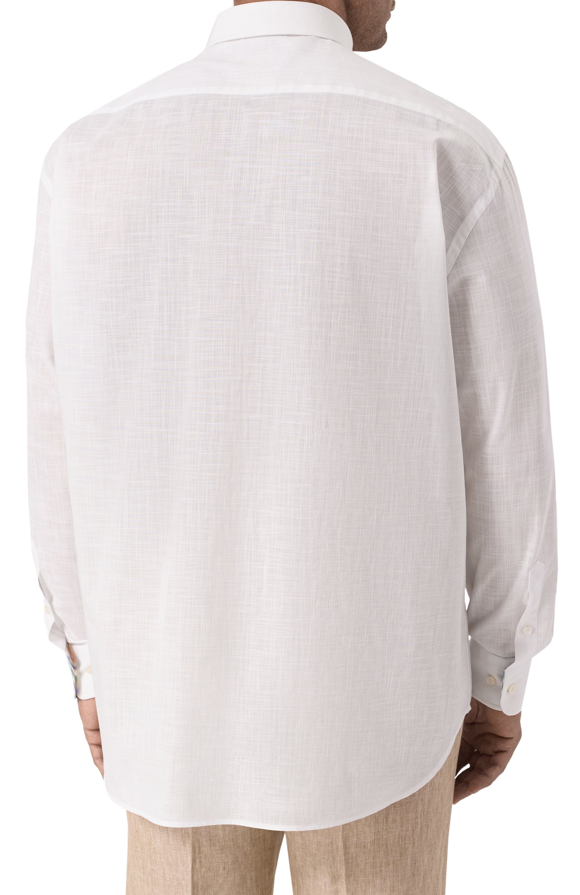 Хлопковая рубашка PAUL&SHARK, арт. 25413230R/50, фото 4