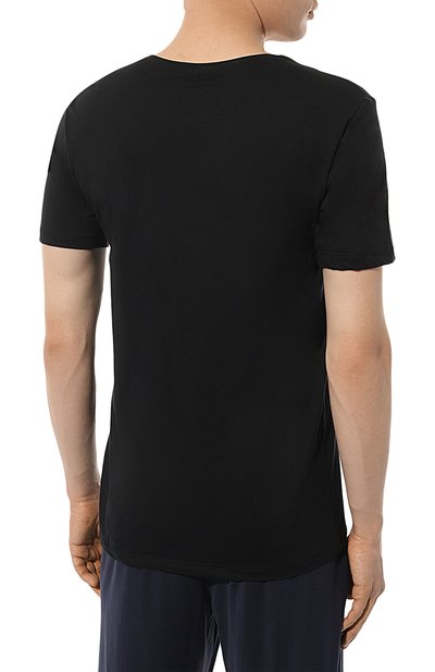 Хлопковая футболка HANRO, арт. 073088., фото 4