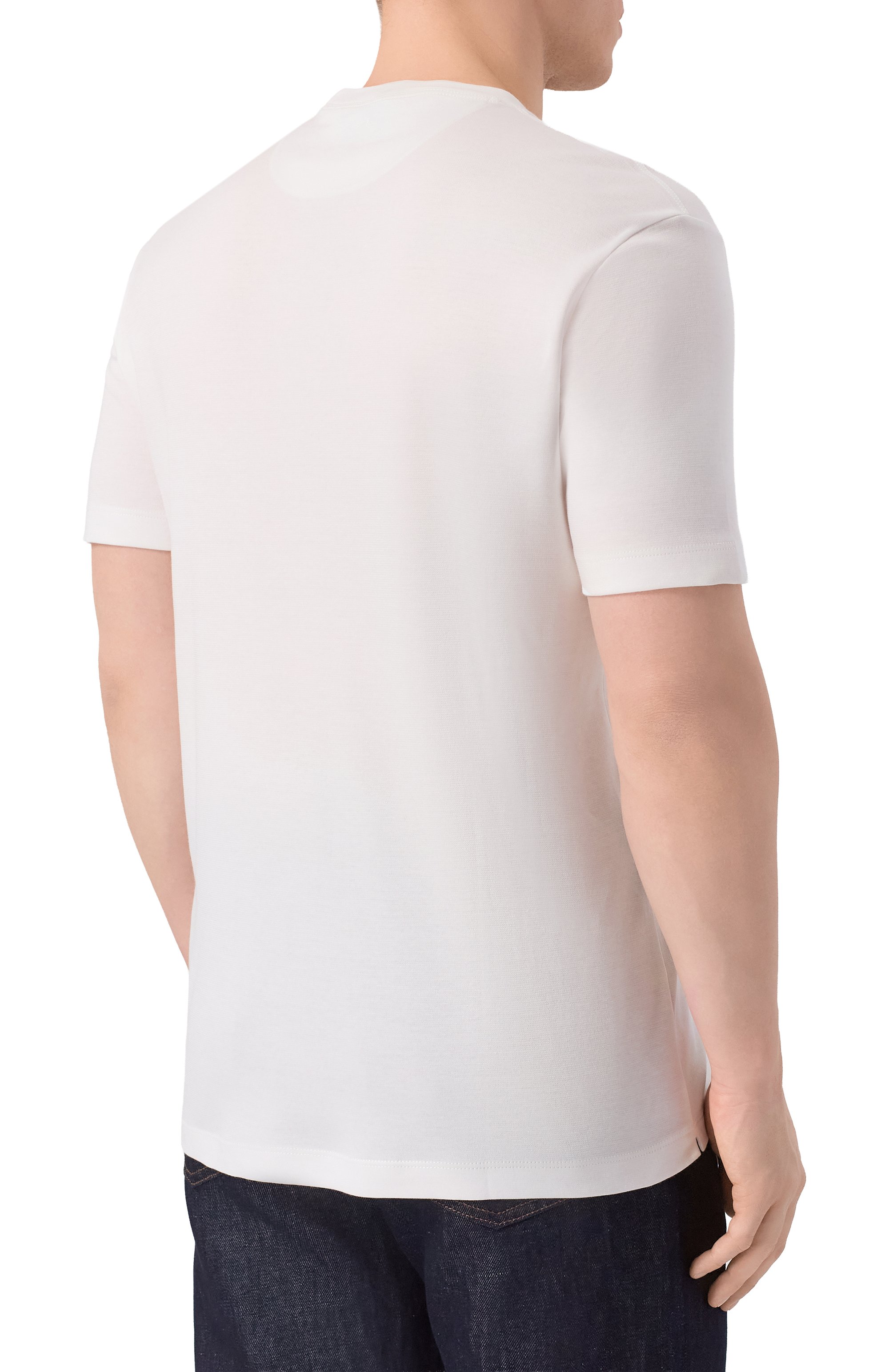 Футболка из хлопка и лиоцелла PAUL&SHARK, арт. 25411026, фото 4