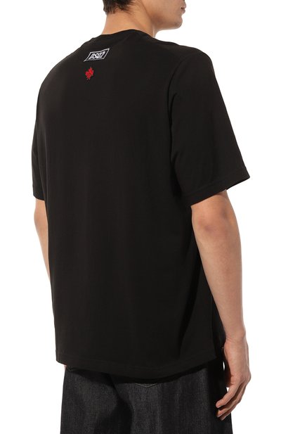 Хлопковая футболка DSQUARED2, арт. D9M3Z4850, фото 4