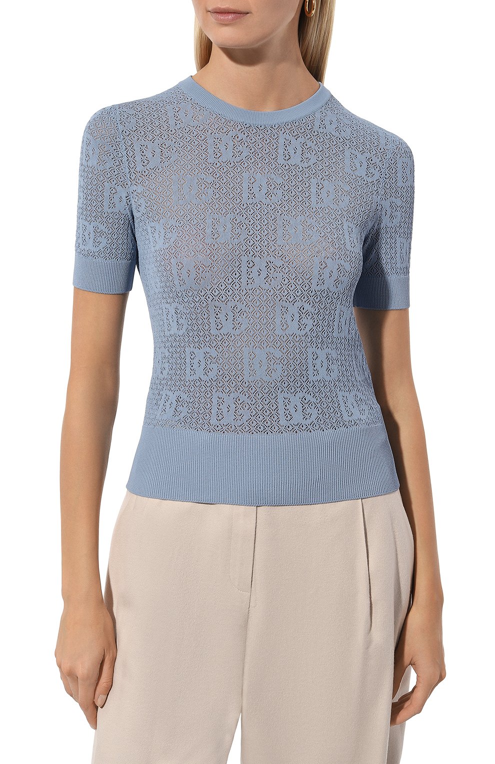 Пуловер из вискозы DOLCE & GABBANA, арт. FXX03T/JFMGR, фото 3