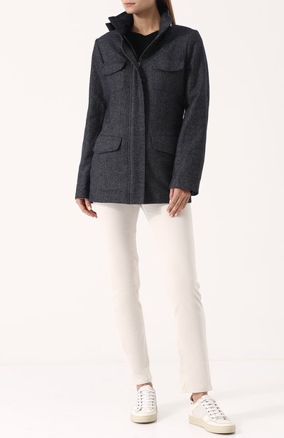 Приталенная куртка из смеси кашемира и льна LORO PIANA, арт. FAG3250, фото 2