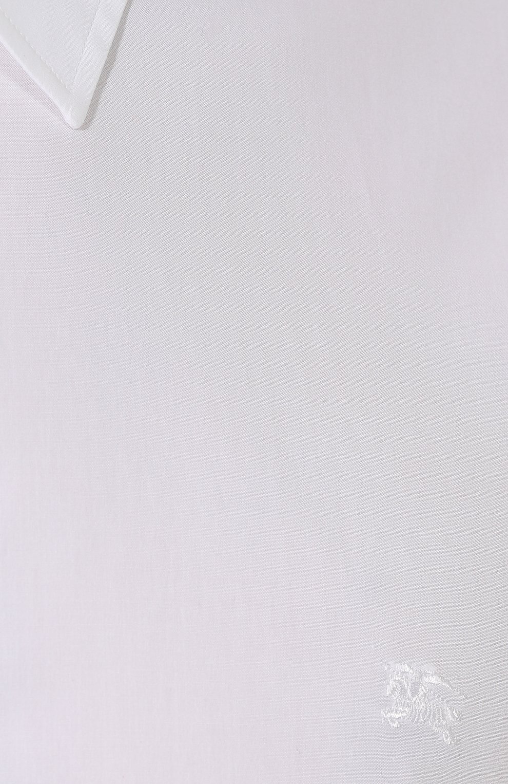 Хлопковая рубашка с воротником кент BURBERRY, арт. 8003071, фото 5