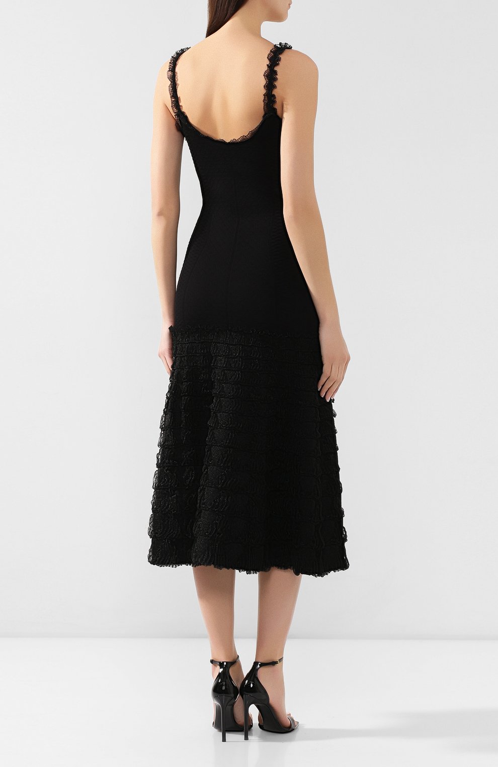 Платье-миди ALEXANDER MCQUEEN, арт. 559023/Q1WTG, фото 4
