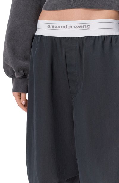 Хлопковые брюки ALEXANDER WANG, арт. 1WC3264062, фото 5