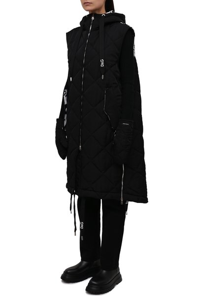 Утепленный жилет с варежками DOLCE & GABBANA, арт. F9J50T/FUMJP, фото 3