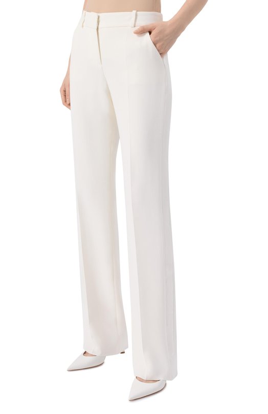 Шелковый костюм Giorgio Armani 8CHAT002/T00EV_2 Белый  8CHAT002/T00EV_2 Фото 4