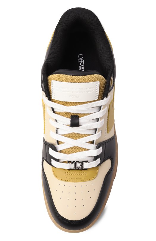 Комбинированные кеды Out of Office Off-White 0MIA189F25LEA00C Бежевый  0MIA189F25LEA00C Фото 6