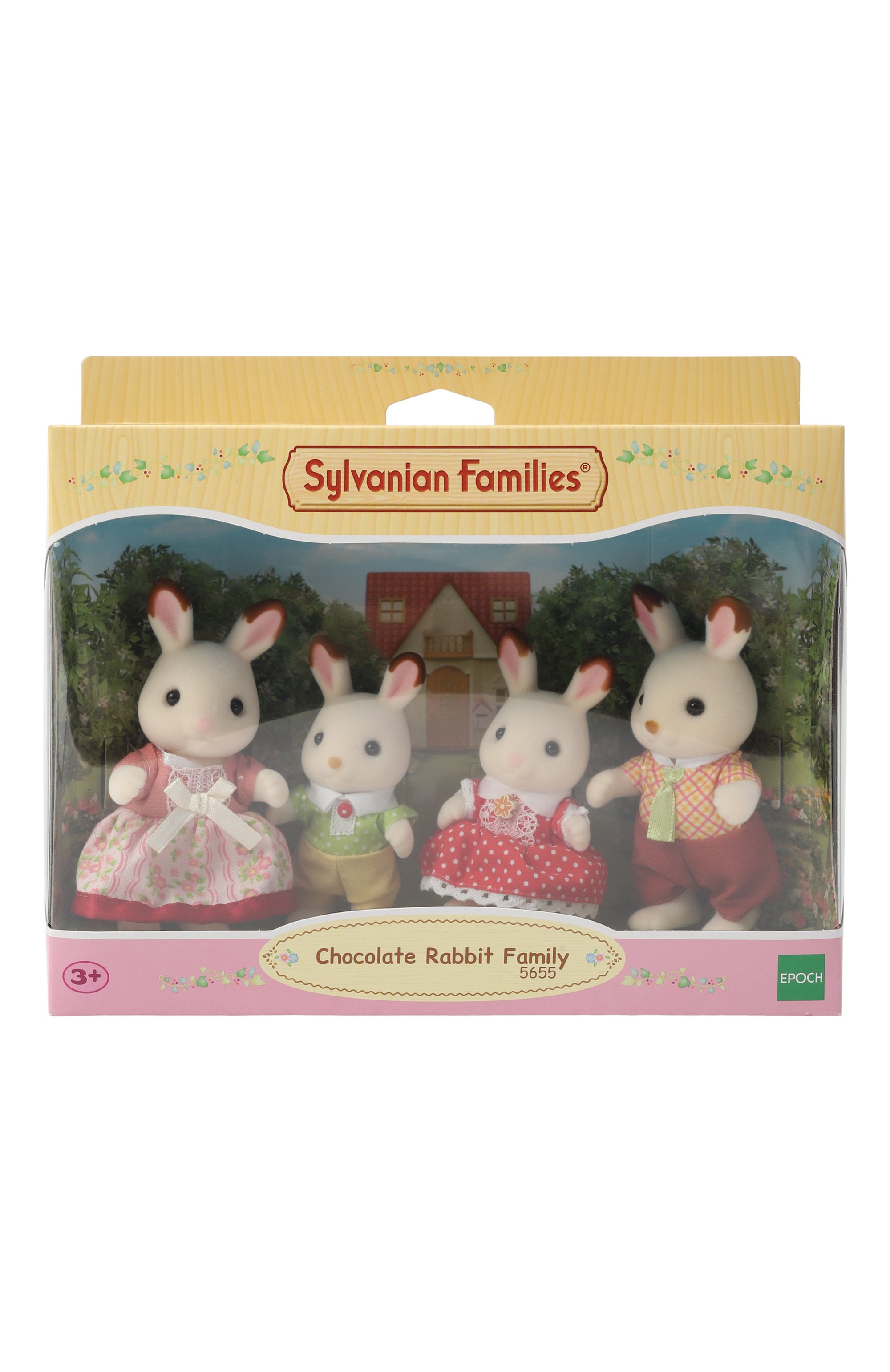 Игровой набор семья шоколадных кроликов SYLVANIAN FAMILIES, арт. 5655, фото 1