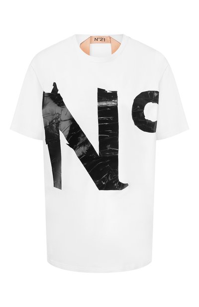 Женская хлопковая футболка N21, арт. 20E N2M0/F052/4157