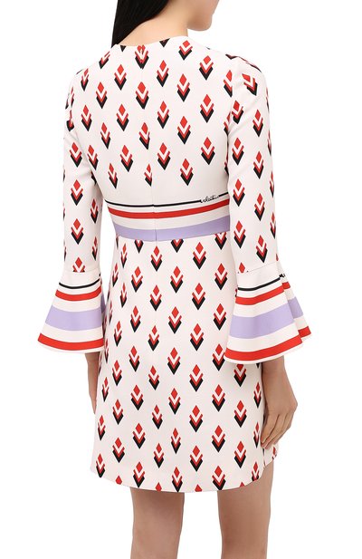 Платье из шерсти и шелка VALENTINO, арт. UB3VASP15LK, фото 4