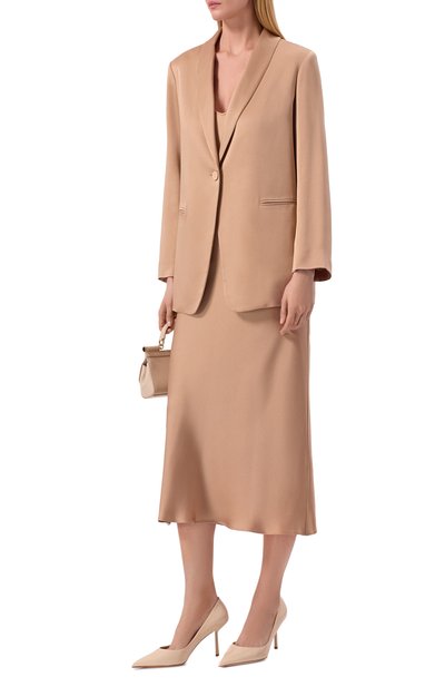 Жакет ANTONELLI FIRENZE бежевого цвета по цене 92950 руб., арт. Q3773/355C, фото 2 Жакет ANTONELLI FIRENZE, арт. Q3773/355C, фото 2