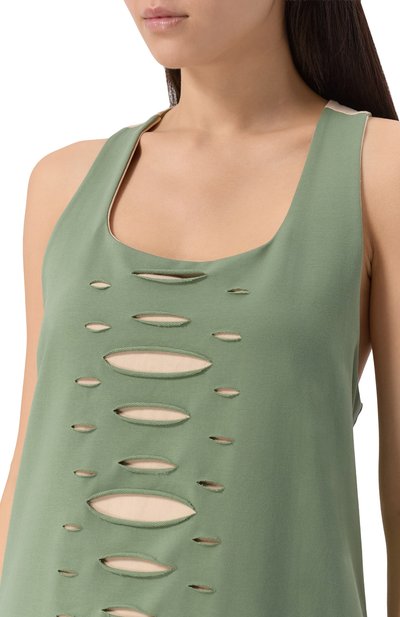 Двусторонний топ MIDGARD PARIS разноцветного цвета по цене 25000 руб., арт. TT101-FR-GR, фото 5 Двусторонний топ MIDGARD PARIS, арт. TT101-FR-GR, фото 5